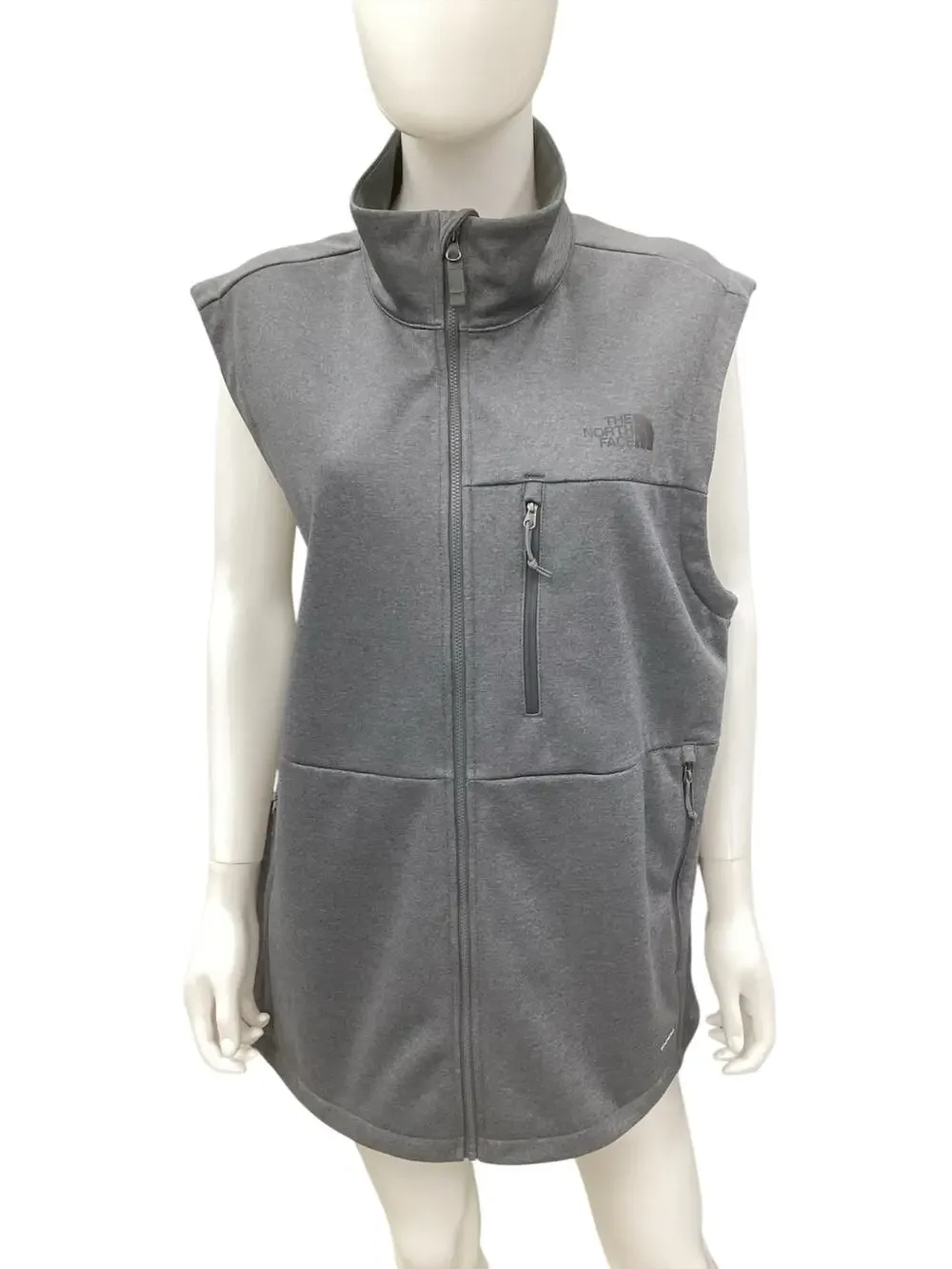 The North Face Vest Men’s Size XL “Windwall” Pockets With Zippers Dark Gray
